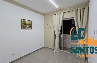 Apartamento com 1 quarto à venda na Rua Galeão Carvalhal, 27, Gonzaga, Santos, 41 m2 por R$ 390.000