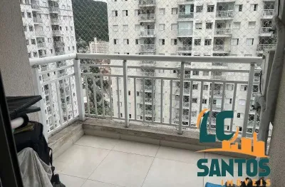 Apartamento de 3 dormitórios à venda no Acquaplay em Santos .