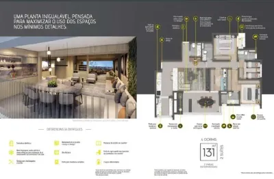Apartamento com 4 quartos à venda na Rua Assungui, Vila Gumercindo, São Paulo
