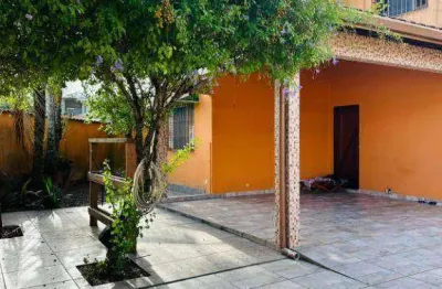 Sobrado com 3 dormitórios à venda, 163 m² por r$ 550.000,00 - flórida mirim - mongaguá/sp