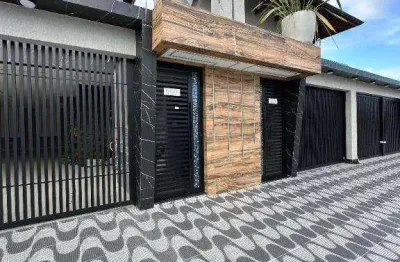 Village com 2 dormitórios à venda, 54 m² por r$ 329.900,00 - balneário pires - praia grande/sp