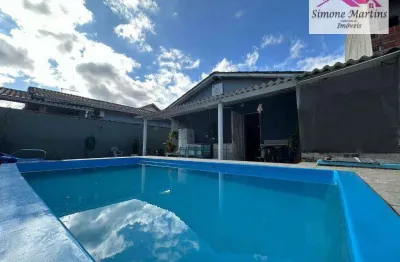 Casa com 2 dormitórios à venda, 103 m² por r$ 384.900,00 - balneário europa - mongaguá/sp