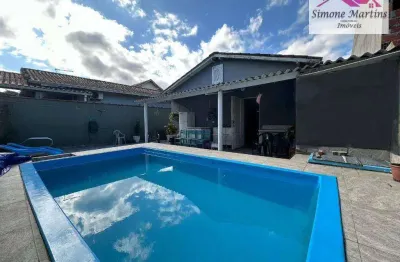 Casa com 2 dormitórios à venda, 103 m² por R$ 405.000,00 - Balneário Europa - Mongaguá/SP