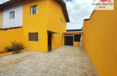 Sobrado com 2 dormitórios à venda, 70 m² por r$ 289.000,00 - balneario nossa senhora de fatima - mongaguá/sp