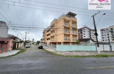 Apartamento com 1 dormitório à venda, 54 m² por r$ 170.000,00 - vila dinópolis - mongaguá/sp