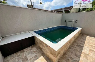 Casa com 2 dormitórios à venda, 81 m² por r$ 349.900,00 - jardim magalhães - área verde - itanhaém/sp