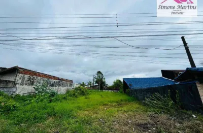 Terreno à venda, 253 m² por r$ 120.000,00 - jardim praia grande - mongaguá/sp