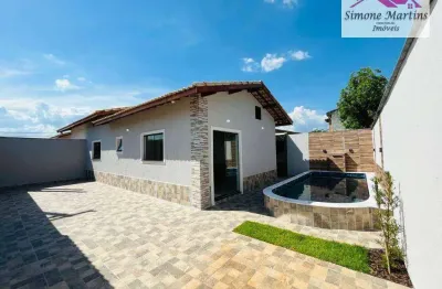 Casa com 3 dormitórios à venda, 85 m² por r$ 479.900,00 - jardim são fernando - itanhaém/sp