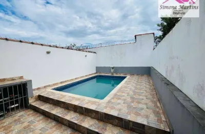 Casa com 2 dormitórios à venda, 89 m² por r$ 389.900,00 - flórida mirim - mongaguá/sp