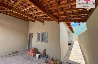 Casa nova em localização privilegiada á venda na praia de mongaguá