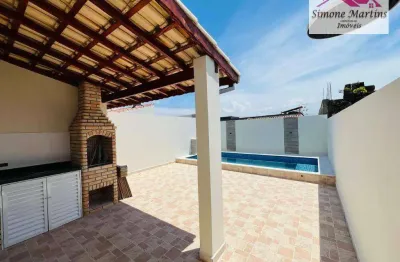 Casa com 2 dormitórios à venda, 86 m² por r$ 420.000 - jardim grandesp - itanhaém/sp