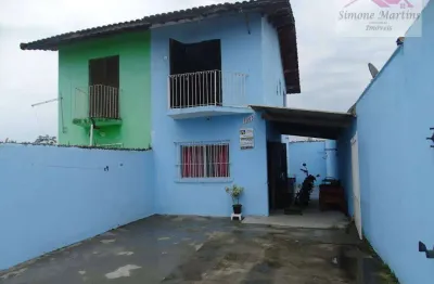 Casa com 2 dormitórios à venda, 60 m² por r$ 250.000,00 - jardim praia grande - mongaguá/sp