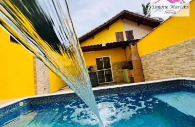 Casa com 2 dormitórios à venda, 65 m² por r$ 400.000,00 - santa eugênia - mongaguá/sp