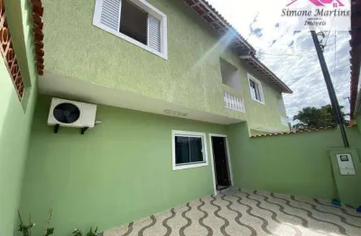 Sobrado com 2 dormitórios à venda, 64 m² por R$ 250.000,00 - Oceanópolis - Mongaguá/SP