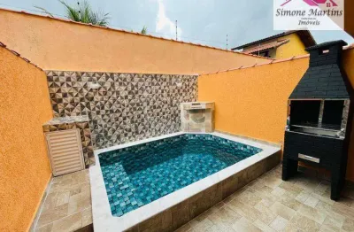 Sobrado com 2 dormitórios à venda, 59 m² por r$ 319.000,00 - cibratel ii - itanhaém/sp
