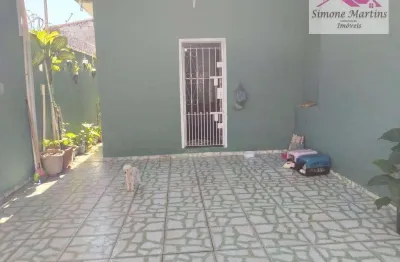 Sobrado com 3 quartos á 400 metros da praia à venda, 174 m² por r$ 320.000 - agenor de campos - mongaguá/sp
