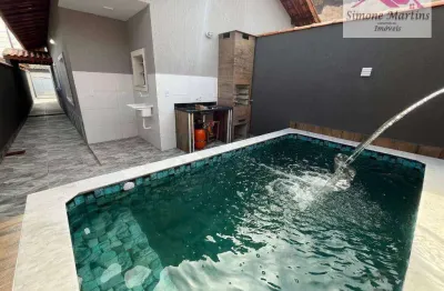Casa com 2 dormitórios à venda, 60 m² por r$ 349.900,00 - suarão - itanhaém/sp