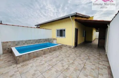 Casa nova lado praia com piscina - programa minha casa minha vida