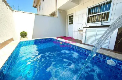 Village pé na areia com 2 dormitórios à venda, 101 m² por r$ 389.000 - balneário itaguaí - mongaguá/sp