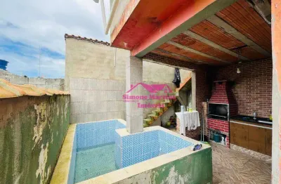 Casa com 2 quartos à venda na Alameda Arara Piranga, 241, Balneário Arara Vermelha, Mongaguá