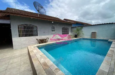 Casa com 2 dormitórios à venda, 89 m² por r$ 400.000,00 - parque verde mar - mongaguá/sp