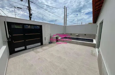 Casa com 3 quartos à venda na Rua Orlando Ramalho, 33, Balneário Itaguaí, Mongaguá