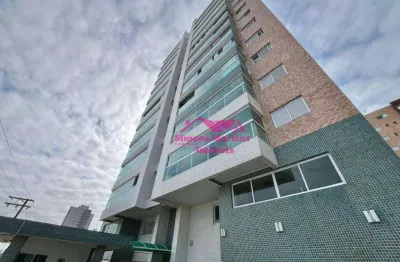 Apartamento pé na areia á venda no centro da cidade de mongaguá