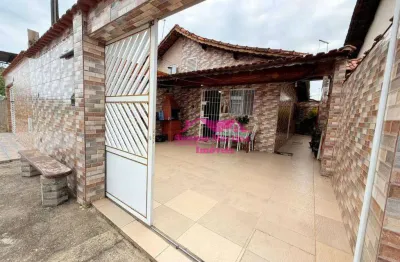 Casa com 02 quartos em localização privilegiada á venda na praia de mongaguá, preço de oportunidade!