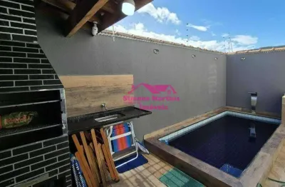 Casa em condomínio  2 com dormitórios à venda, por R$ 260.000 - Cibratel II - Itanhaém/SP