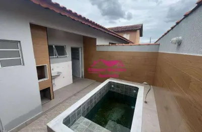Casa com 3 dormitórios à venda, 80 m² por R$ 375.000,00 - Plataforma II - Mongaguá/SP