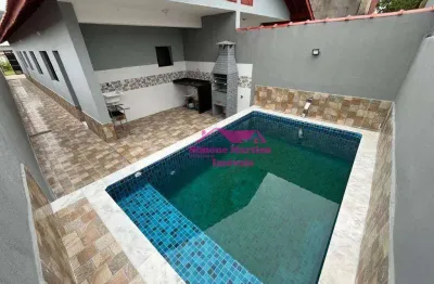 Casa com 3 dormitórios à venda, 71 m² por R$ 399.000 - Parque Jequitiba - Itanhaém/SP
