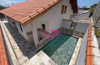 Casa com 2 dormitórios à venda, 65 m² por R$ 310.000 - Jardim Leonor - Mongaguá/SP