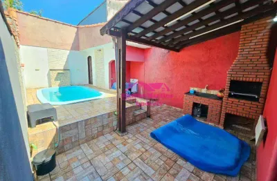 Casa com 2 dormitórios à venda, 94 m² por R$ 310.000 - Balneário Flórida Mirim - Mongaguá/SP