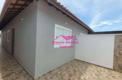 Casa com 2 dormitórios à venda, 52 m² por R$ 270.000 - Bopiranga - Itanhaém/SP