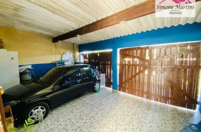 Casa com 2 dormitórios à venda, 80 m² por r$ 211.000,00 - jussara - mongaguá/sp