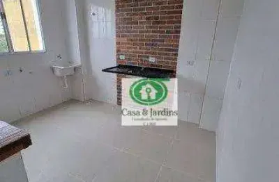 Apartamento com 1 dormitório à venda, 36 m² por r$ 225.000,00 - centro - são vicente/sp