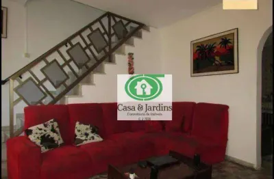 Casa com 3 dormitórios à venda, 119 m² por r$ 364.000,00 - catiapoã - são vicente/sp