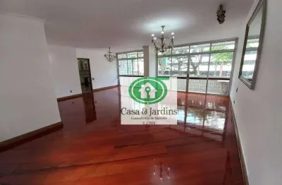 Apartamento bairro gonzaga - santos/sp. 341m² - 3 dorm. - 2 suítes - 2 vagas demarcadas -  venda
