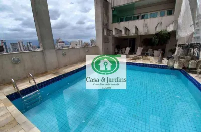 Apartamento com 1 quarto à venda na Rua José Caballero, 60, Gonzaga, Santos