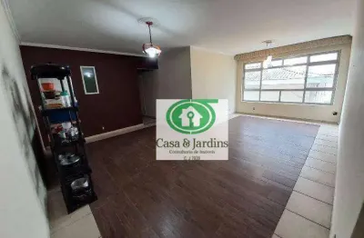 Apartamento com 3 dormitórios à venda, 139 m² por r$ 550.000,00 - josé menino - santos/sp