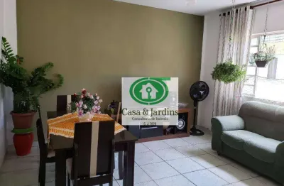 Excelente apartamento de 02 dormitórios. predio com elevador no catapoa proximo do centro e vila cascatinha,  são vicente ./sp