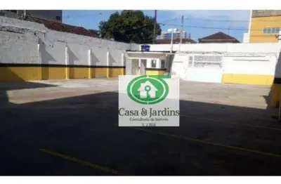 Terreno comercial para alugar na Rua Comendador Alfaya Rodrigues, 291, Embaré, Santos