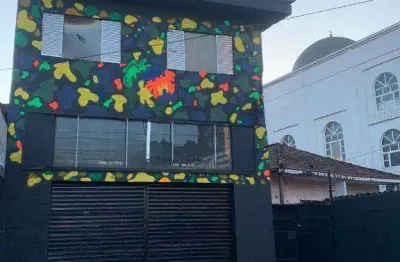 Predio comercial com loja e apartamento  para venda ou aluguel em santos. av. afonso pena .