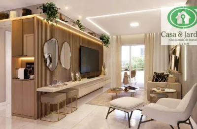 Apartamento com 3 dormitórios à venda, 104 m² por r$ 721.652,00 - aviação - praia grande/sp