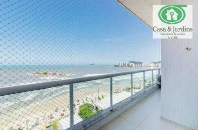Apartamento com 3 dormitórios à venda, 148 m² por r$ 1.400.000,00 - centro - guarujá/sp
