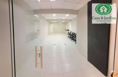 Sala, 190 m² - venda por r$ 1.330.000,00 ou aluguel por r$ 8.500,00/mês - estuário - santos/sp
