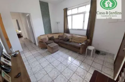 Apartamento com 3 dormitórios à venda, 71 m²  - campo grande - santos/sp