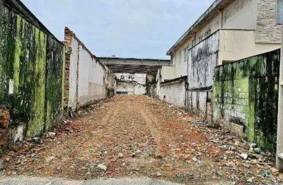 Ótima área para venda – 6x50 = 300 m² - macuco em santos sp