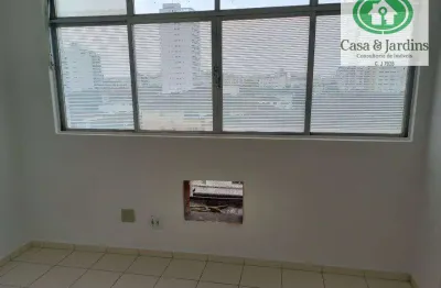 Sala para alugar, 35 m² por r$ 1.900,00/mês - embaré - santos/sp
