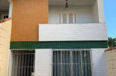 Casa 3 dormitórios à venda, 229 m² - vila belmiro - santos/sp